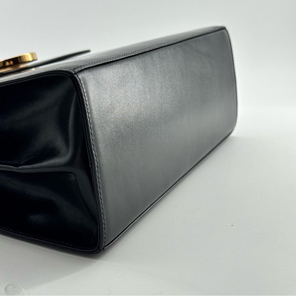 Salvatore Ferragamo Gancini Leather Top Handle Bag - Picture 7 of 17